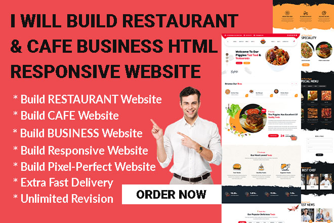 Programmer_Titu's tweet image. I will build restaurant Cafe business html responsive website for $60, freelancer Md Titu Mollick (TituMollick) – Kwork kwork.com/html-services/…