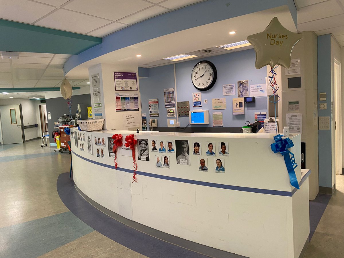 👩🏼‍⚕️🩺 We are ready to celebrate on H2! Recognising everyone’s hard work for #InternationalNursesDay ❤️ <a href="/lisa8coleby9/">Lisa Israel</a> <a href="/NCAlliance_NHS/">Northern Care Alliance NHS Foundation Trust (NCA)</a> <a href="/SalfordCO_NHS/">Salford Care Organisation</a>