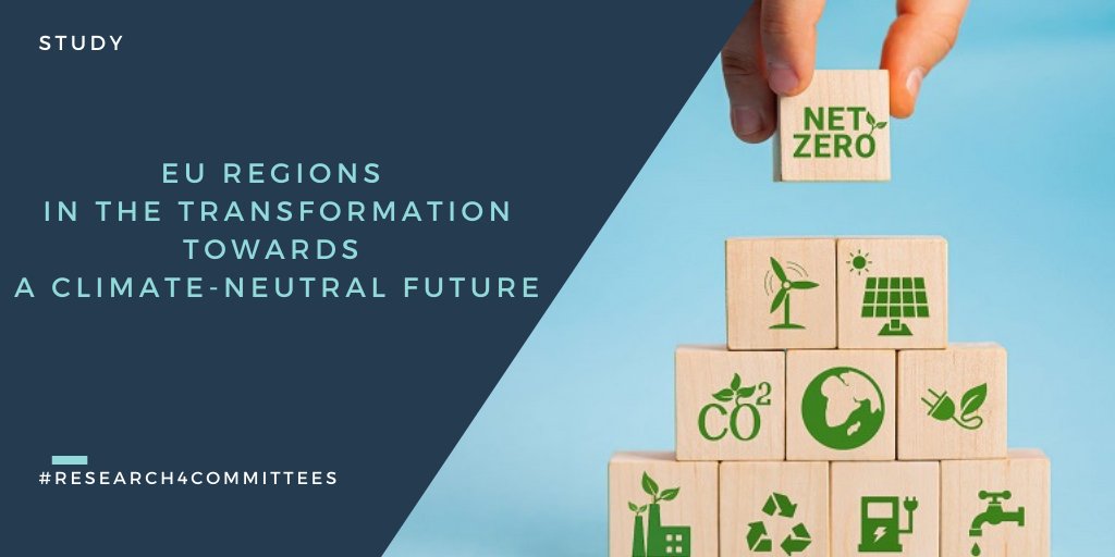 To start the #EUGreenWeek lets check what #EUregions do to make #climateneutral future real. Check our study on #EUregions in the transformation towards a climate-neutral future: bit.ly/3MrENdW
#Research4Committees
#GreenDeal
#policyrecommendations