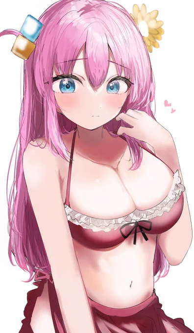 喜多ちゃんが選んだ水着を着るぼっちちゃん #ぼっち・ざ・ろっく