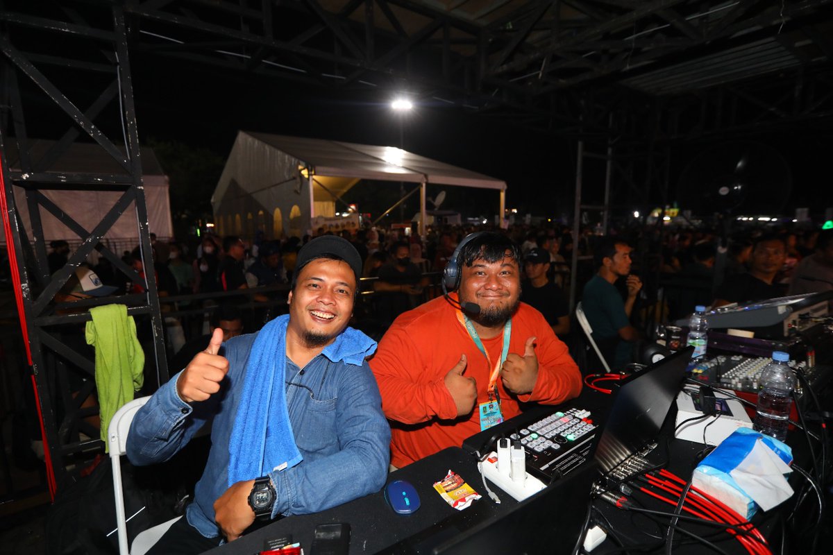 rungsingaing's tweet photo. Thanks all team #cilegonfest23 https://t.co/h3fhj769uB