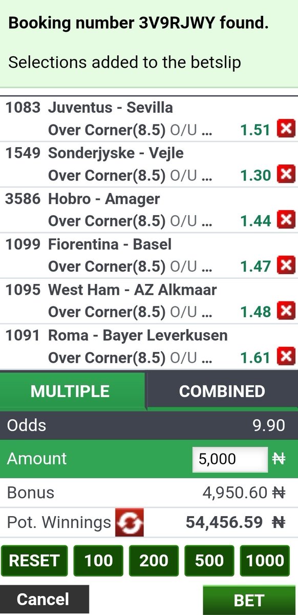 BOOOOOOOOOOOM!!!!!!! on Twitter "BET9JA LOVERS Double 10odds on