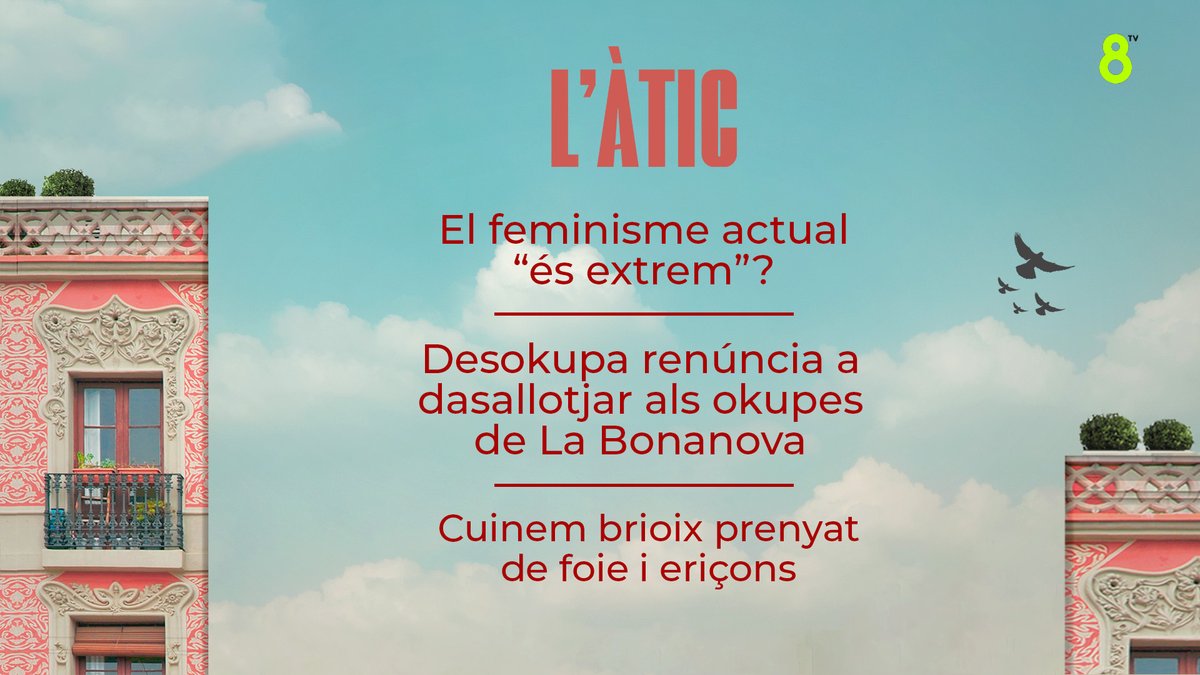 L'Àtic de 8tv tweet media