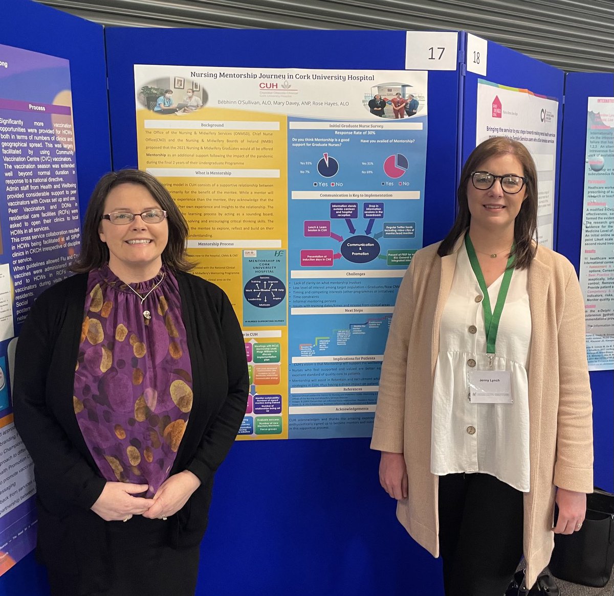 OBebh's tweet photo. Delighted to have our @CUH_Cork Nursing Mentorship poster displayed at @NMPDUCorkKerry nursing conference #Collab2Learn https://t.co/8b53PRkNmg