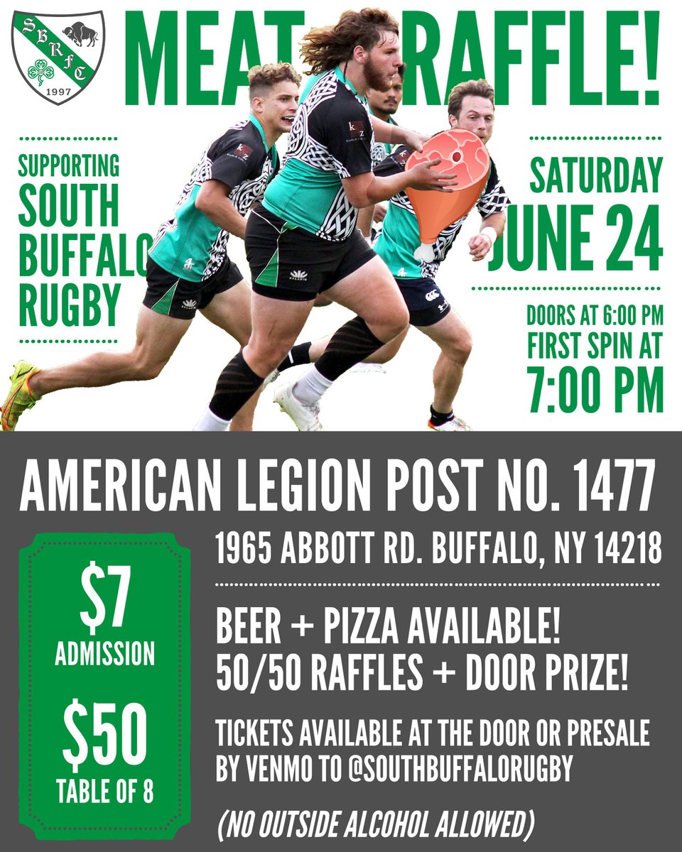 Come get your meat! 🍗🥩🍖🥓

More information: tinyurl.com/48x7jzu3