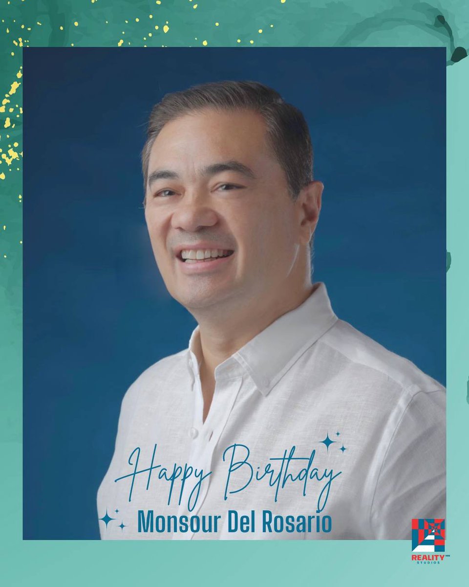 Happiest birthday, Cong. Monsour Del Rosario! 

From your <a href="/RealityEntPH/">Reality MM Studios</a> family :)