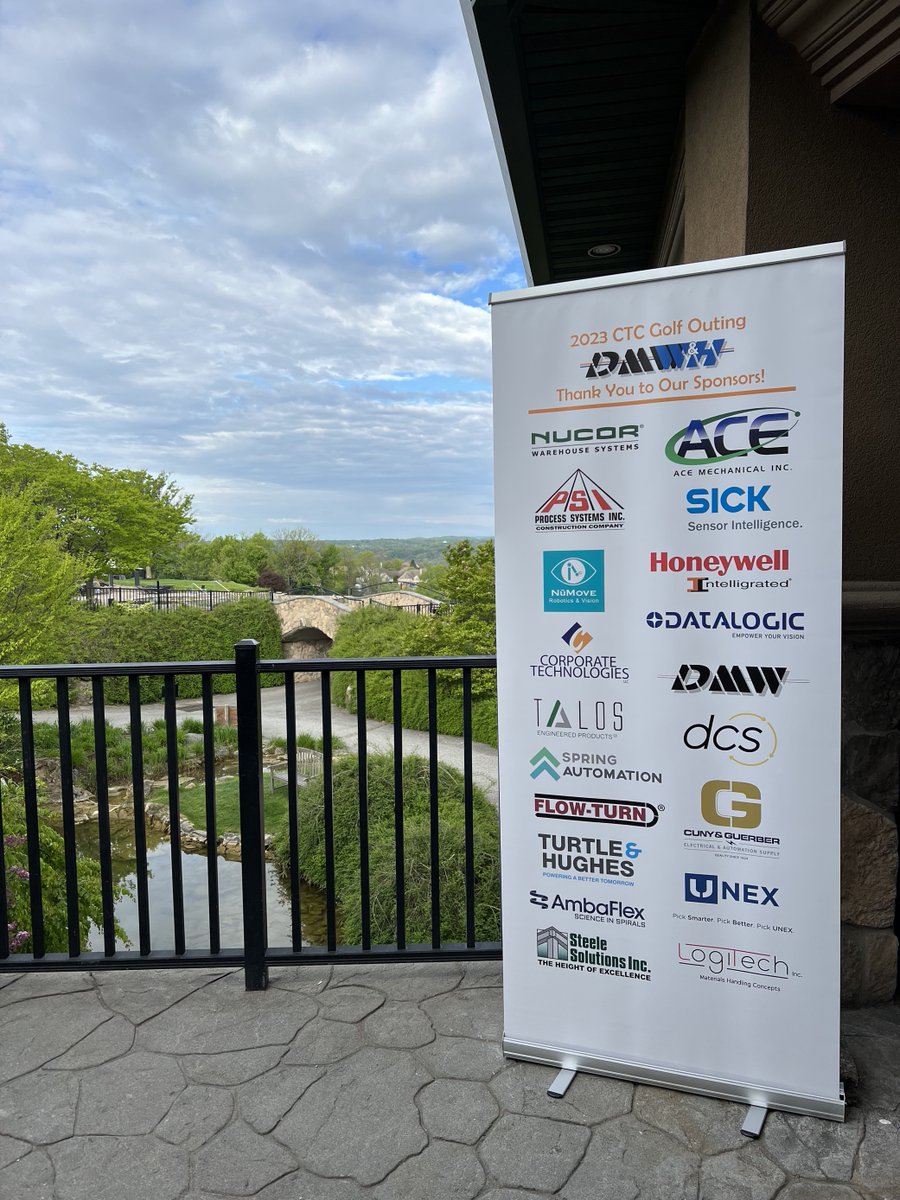 SpringAutomate's tweet image. Thank you, DMW&H, for organizing a great golf tournament in New Jersey to support the Community Scholarship Fund.
It's an honor for us to be a sponsor of this event!
#charitygolf #materialhandling #community