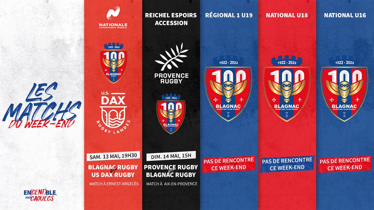 Blagnac Rugby 🦉 tweet media