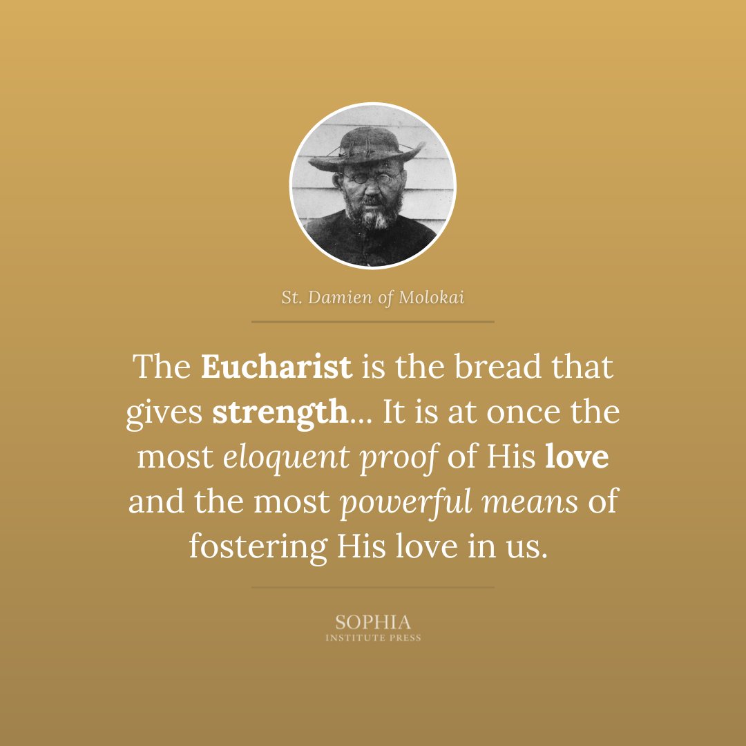 SophiaPress's tweet photo. St. Damien of Molokai, pray for us.
#Catholicsaints #saints #StDamien https://t.co/tJNWK1bDwM