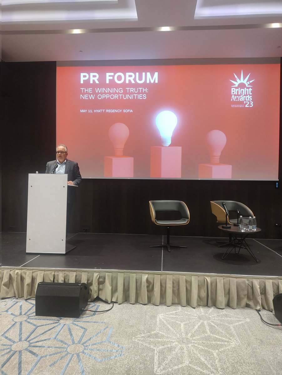 Андрю Джонсън, старши съветник в Rud Pedersen Public Affairs -  The relationship between transparency and the truth: reflections from Brussels.
#PRForum2023