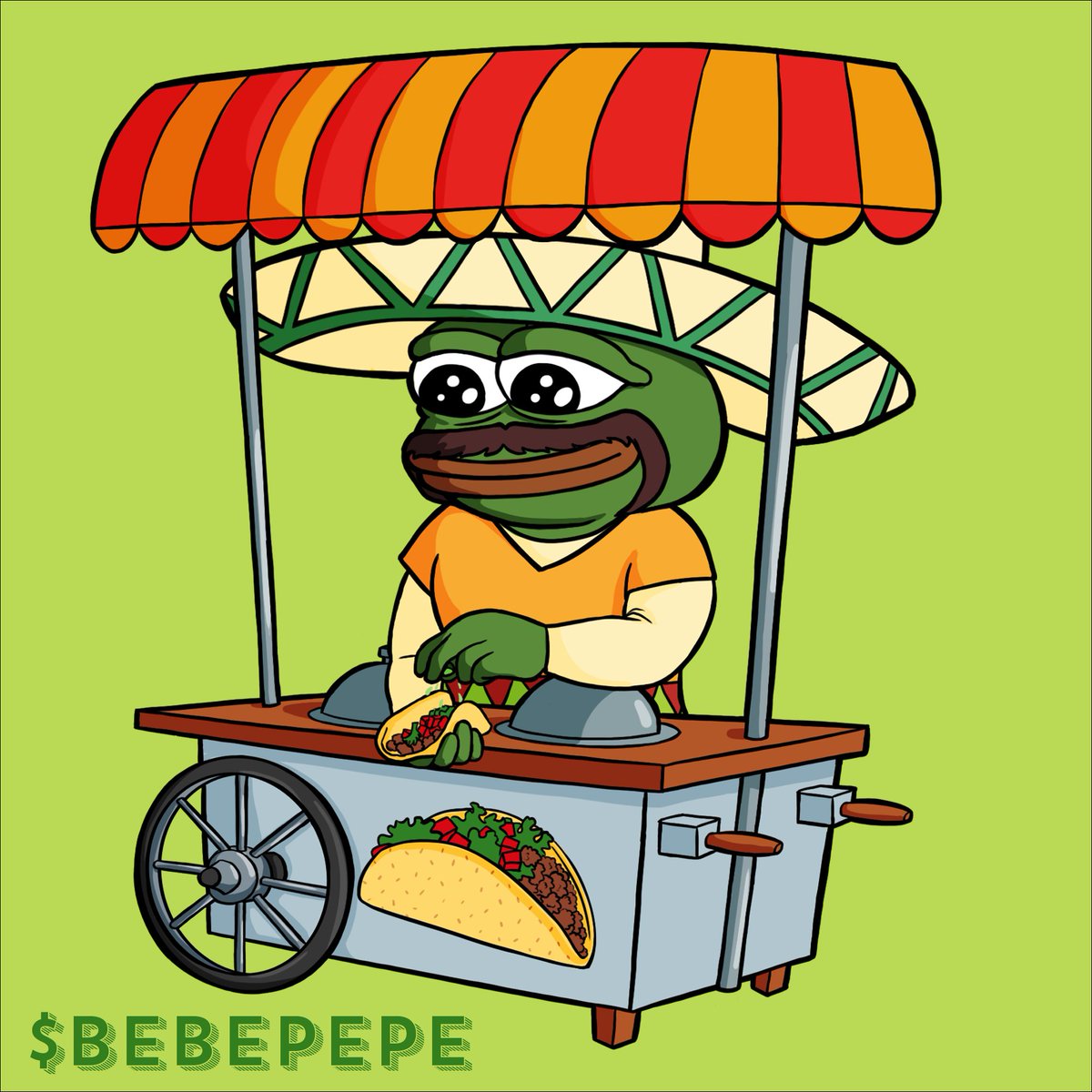 bebepepecoin's tweet photo. @pepecoineth GM! Now, let's cook! #BebePepe #LetBebeCook https://t.co/g8bBckOwQk