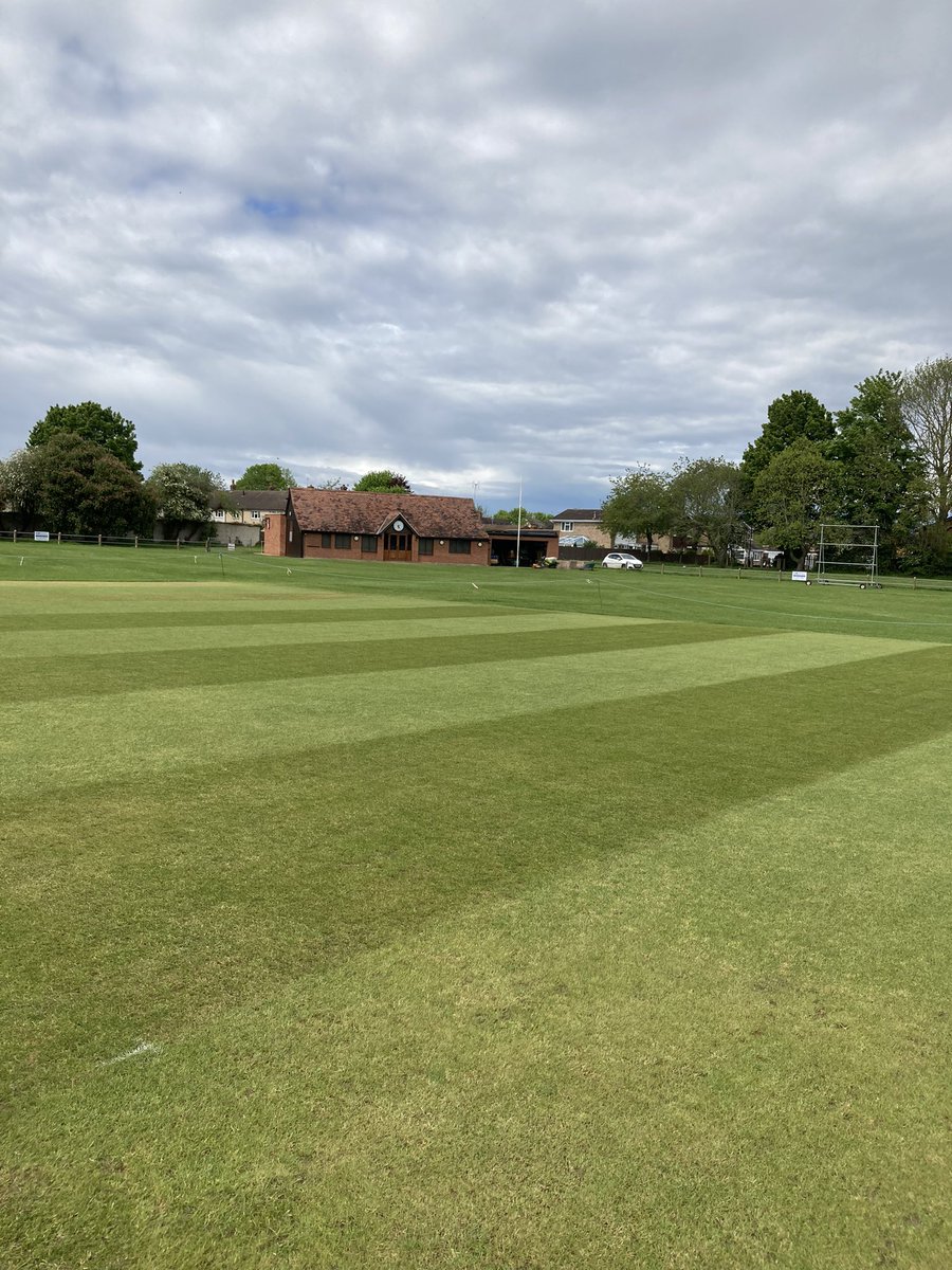 Even I’m not quite sure how this place is looking so good given the weather <a href="/wellesbourneCC/">Wellesbourne CC</a> <a href="/WillowTurfCare/">Willow Turf Care</a>