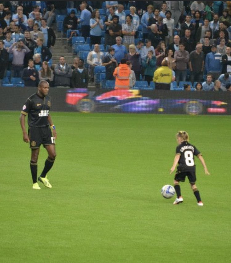 Baldie74's tweet photo. Just 4 months after beating Man City in the FA CUP final 2013 ๐ @charlottet640 was Wigan Ath mascot
Me wearing my โWembley 13โ top and her with Ben Watsonโs No 8 on her kit ๐๐ค
Most hated people in the Ethiad Stadium that night ๐ฏ
#wafc #shithousing https://t.co/TeV4SCPRnw