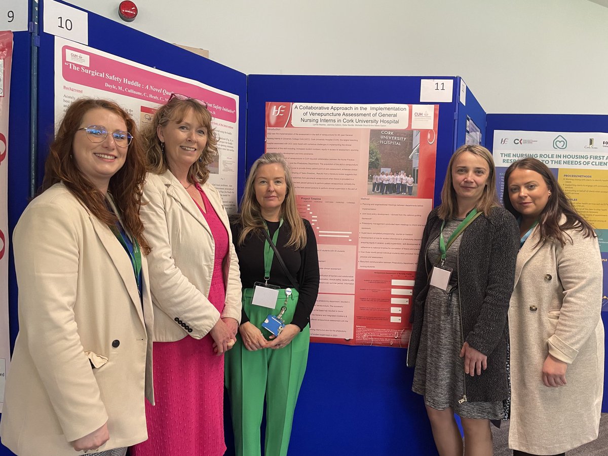 OBebh's tweet photo. Collaboration in action @CUH_Cork between NPDU and Phlebotomy staff in delivering venepuncture assessment for General Nursing Interns at today’s @NMPDUCorkKerry conference #Collab2Learn https://t.co/3sdrkmnFGZ