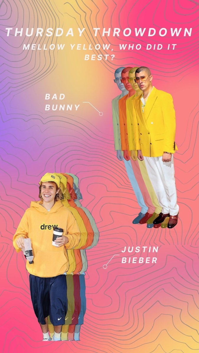 shopinhouse's tweet photo. Who did it better?
#ThursdayThrowdown #OOTD #FitOff #BadBunny #JustinBieber #INHOUSE https://t.co/mXTiyAzgpS