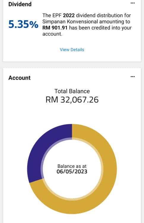 bitcoinmalaya's tweet photo. "Nothing proud, I am an ordinary person who works hard for a living. Sharing as a young, salaryman, hoping that we could motivate each other".

Age: 27
EPF: RM32067
Dividend: RM900 (RM75/month)

An anonymous sharing I received from DM 🧵 https://t.co/yfbuty8rQV