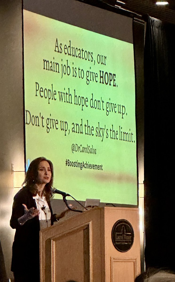 Grit, resilience, and hope. When kids don’t give up, they succeed. How are we cultivating hope for our multilingual learners. With <a href="/DrCarolSalva/">Dr. Carol Salva</a> at <a href="/MABE_MI/">MABE</a> #MABEMI23 #ESLocMI