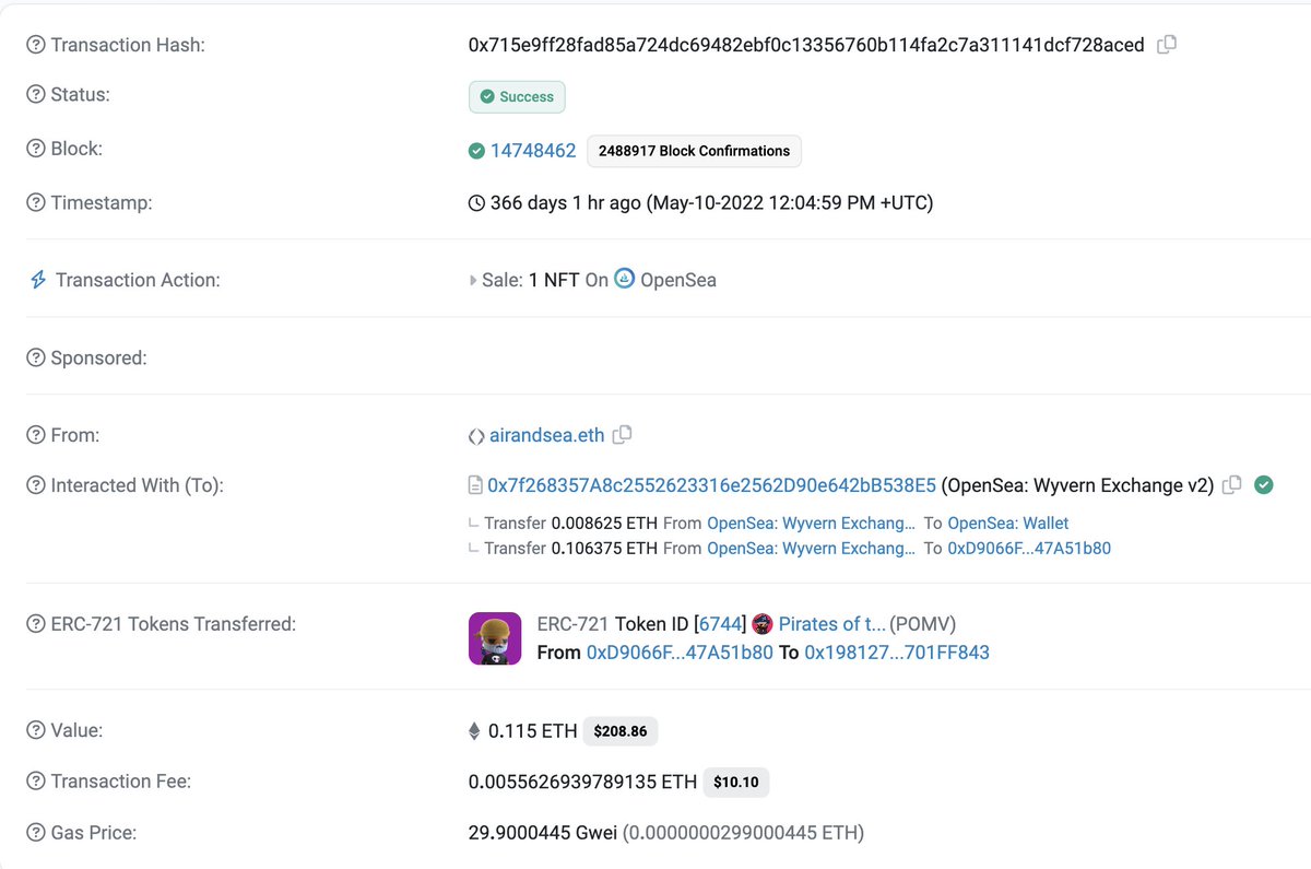 Yesterday marks 1 year with <a href="/PiratesMeta/">Pirates of the Metaverse 🔛 FLOW</a> 🏴‍☠️ This was really the first NFT family I joined, and still are some of the best people in Web3. What was your first pirate?