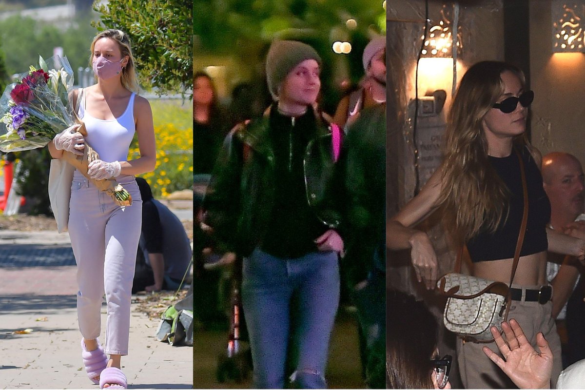 brie larson's street style