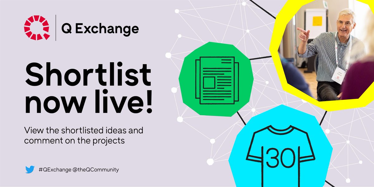 📢 Announcing the 30 projects shortlisted for #QExchange funding!

Over the next couple of weeks the projects will be campaigning for your support ahead of the community vote.

👀 Read more about the shortlisted projects: q.health.org.uk/get-involved/q…