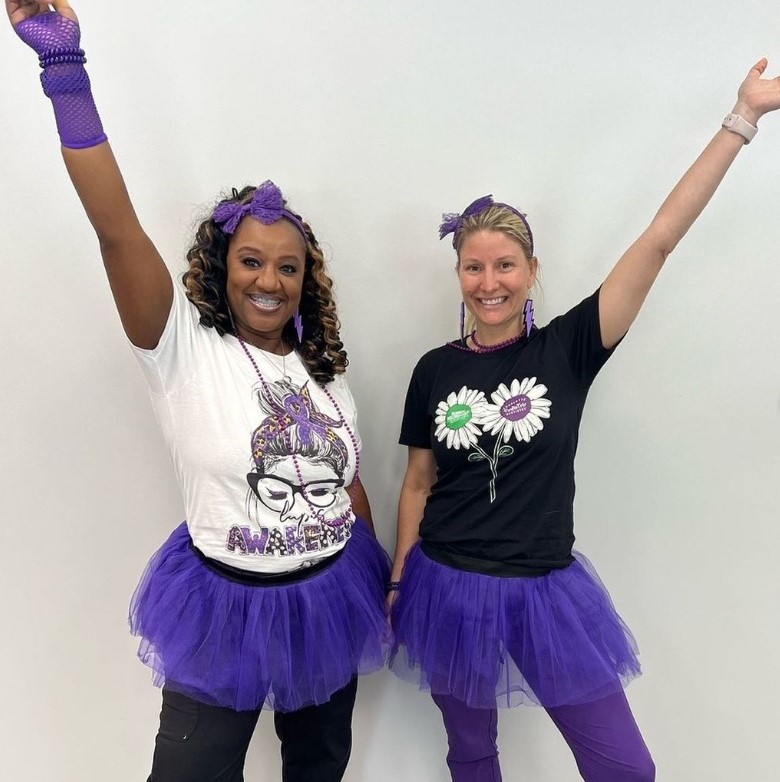 LupusOrg's tweet photo. What amazing photos and posts we saw with people who put on purple for #WorldLupusDay yesterday! Take a look at just a handful of photos that you all shared to show your support for #lupusawareness. https://t.co/j95qOUNWDT
