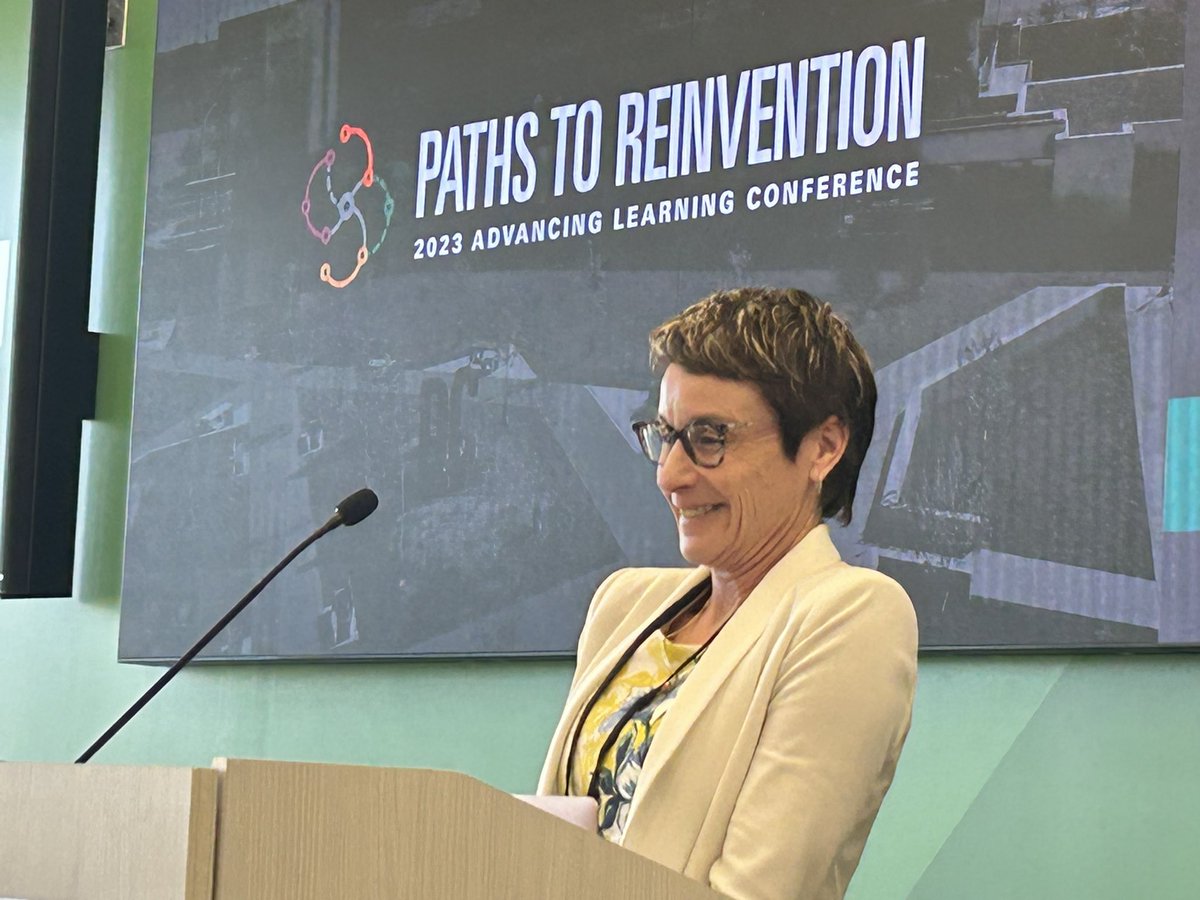 Two exciting days of learning underway at @durhamcollege as we kick off Pathways to Reinvention, @DC_Pres & @ElainePopp welcome participants from across Ontario #Discoveryourpath #advlearning2023 #DCProud