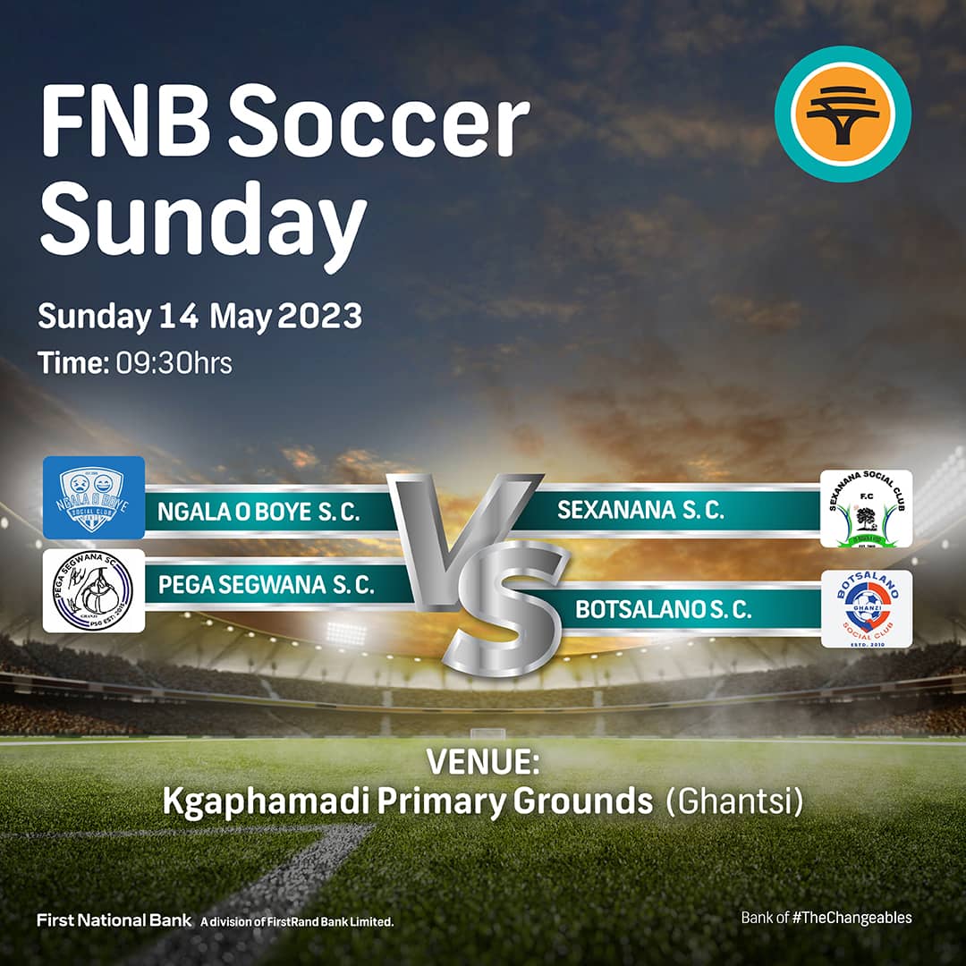 Thank you <a href="/FNB_Botswana/">First National Bank</a> lets socialize this Sunday

#TeamNgalaboys