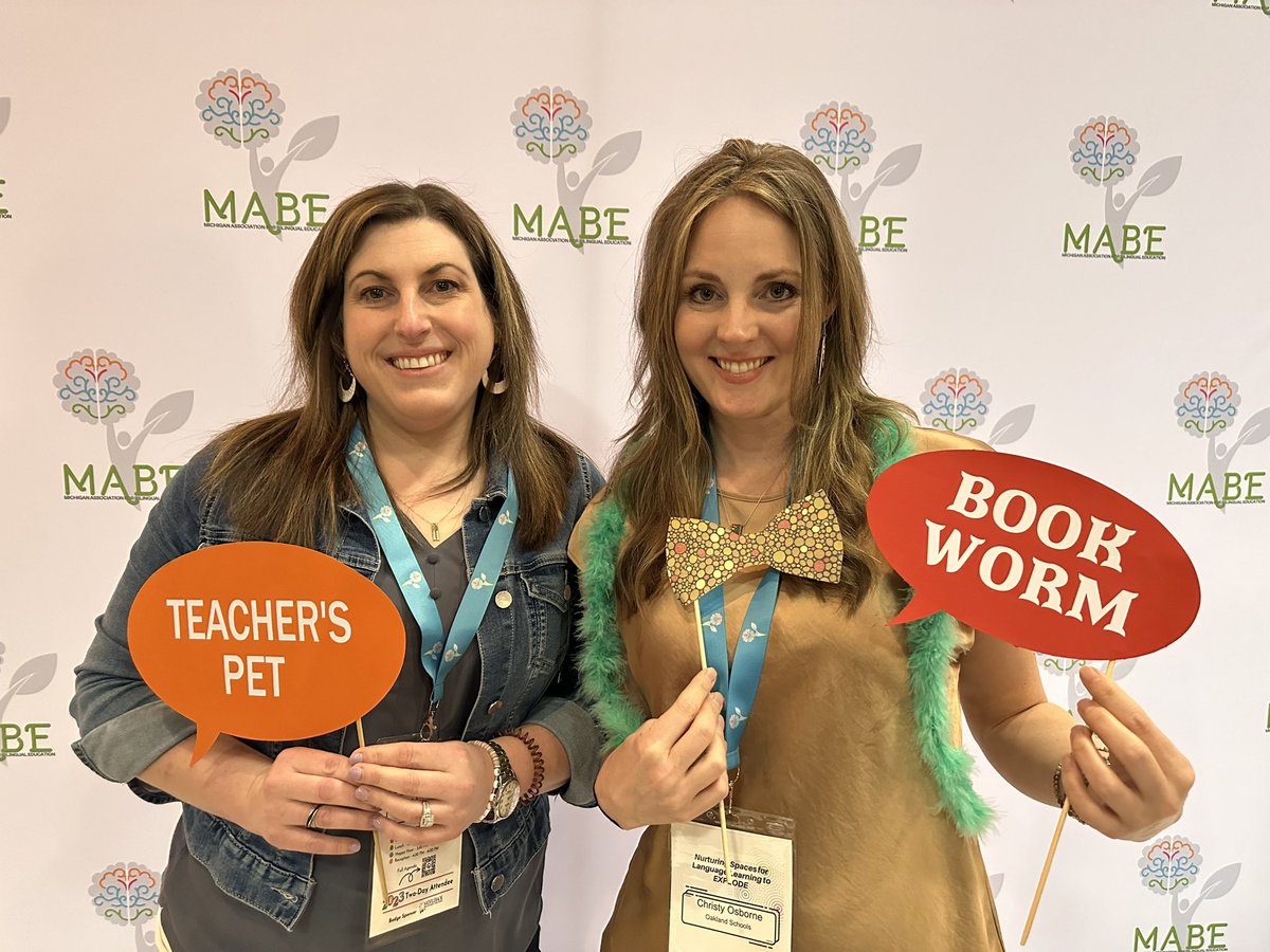 The <a href="/OaklandSchools/">Oakland Schools</a> #TeamOSeld team is lovin’ <a href="/MABE_MI/">MABE</a>! With <a href="/DrKoz13/">Tina Kozlowski</a> and missing our 3rd, <a href="/suzannetoohey/">Suzanne Toohey</a>. #MABEMI23 #eslocmi