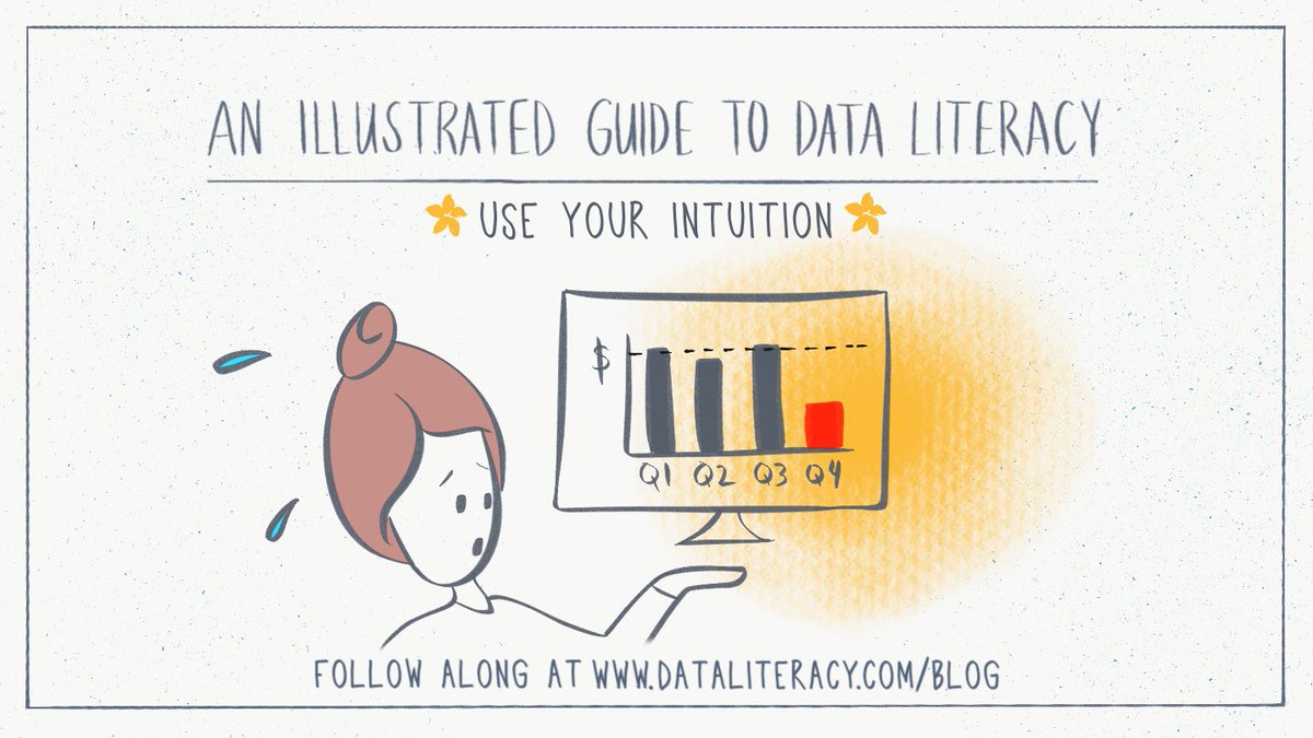 dataliteracycom's tweet photo. 🧠📊 Have you ever had a gut feeling that something's off with your numbers? It turns out, intuition plays a big role in working with #data. In our new comic, Becky and Fern learn that intuitive and analytical thinking are complementary! https://t.co/xXqwpszJmV https://t.co/dECudVtdiW