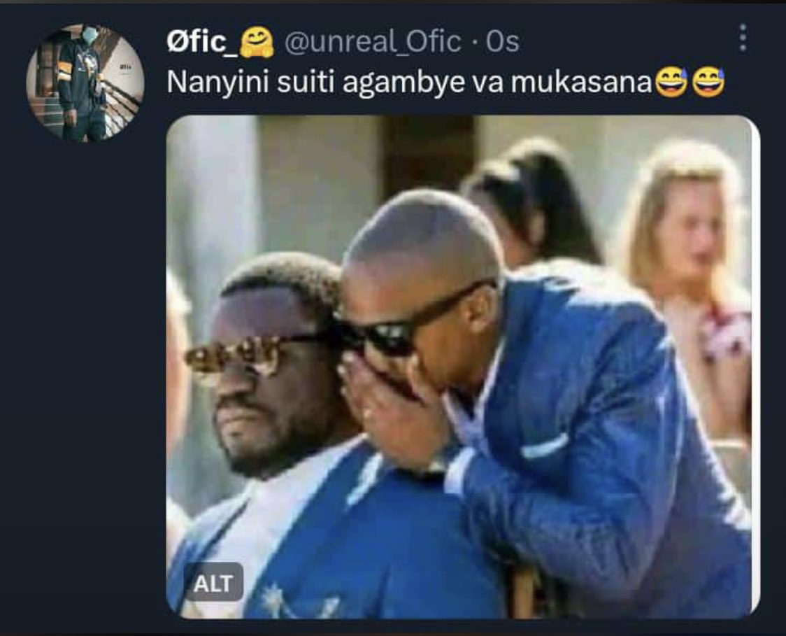 UNuttybwoy's tweet photo. Mugambe samuwade sente zange😂 https://t.co/ndYDDhYE5c