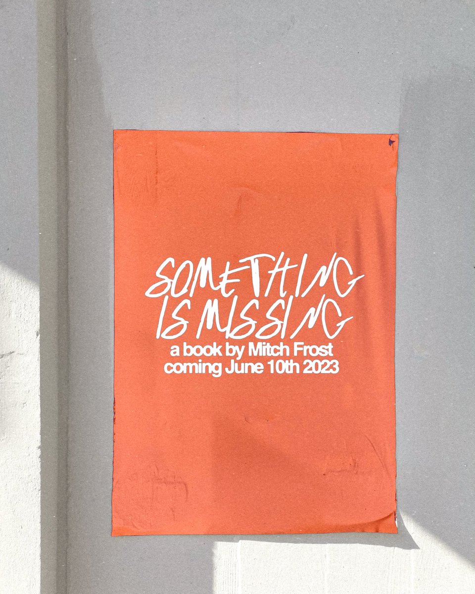 Discover what has been lost, in order to find what changes everything.

SOMETHING IS MISSING
June 10th 

This next month is going to be a wild ride 🧡 This project is really special. HERE WE GO 🚀