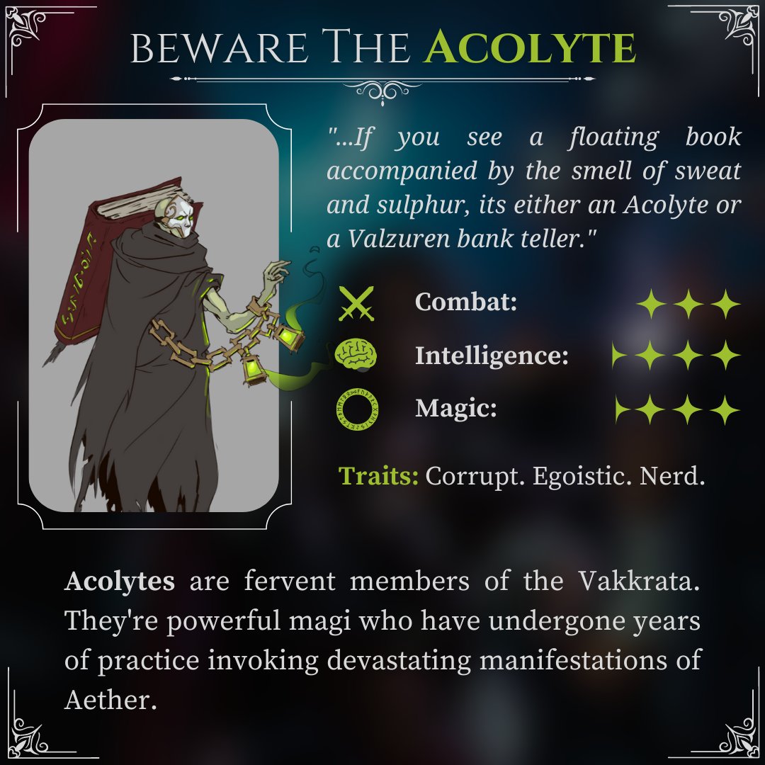 BrewedGamesHQ's tweet photo. #windsofarcana

Meet the Acolytes. They love correcting others, and according to them, everyone is wrong ☝️🤓

#indiegame #indiedev #gamedev #art #showcase https://t.co/n0Oj8TU8TT
