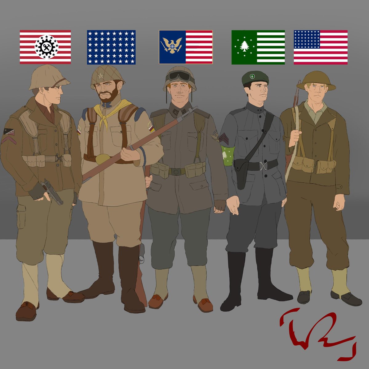 Kaiserreich on Twitter "A quick Second American Civil War uniform