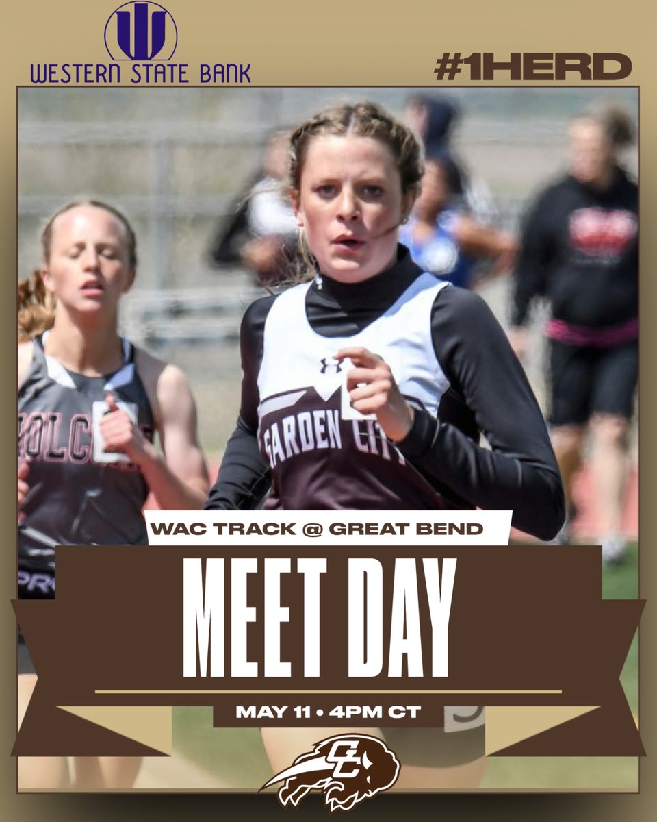 🏃‍♂️-WAC Track @ Great Bend
📍- Great Bend HS
⏰- 3:00 PM