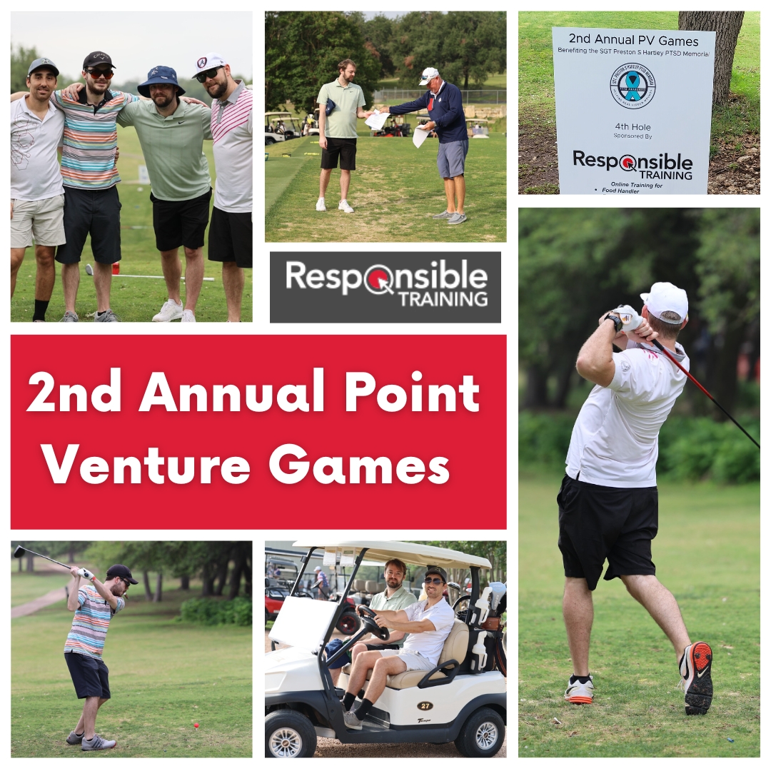 ResponsiblTrain's tweet photo. We had a fantastic time at the 2nd Annual Point Venture Games benefiting local Veterans through the SGT Preston S Hartley PTSD Memorial. We more than honored to be a part of this special event.
#veterans #golftournament #fundraising #ptsd #ptsdawareness https://t.co/w3SDVvpcQR