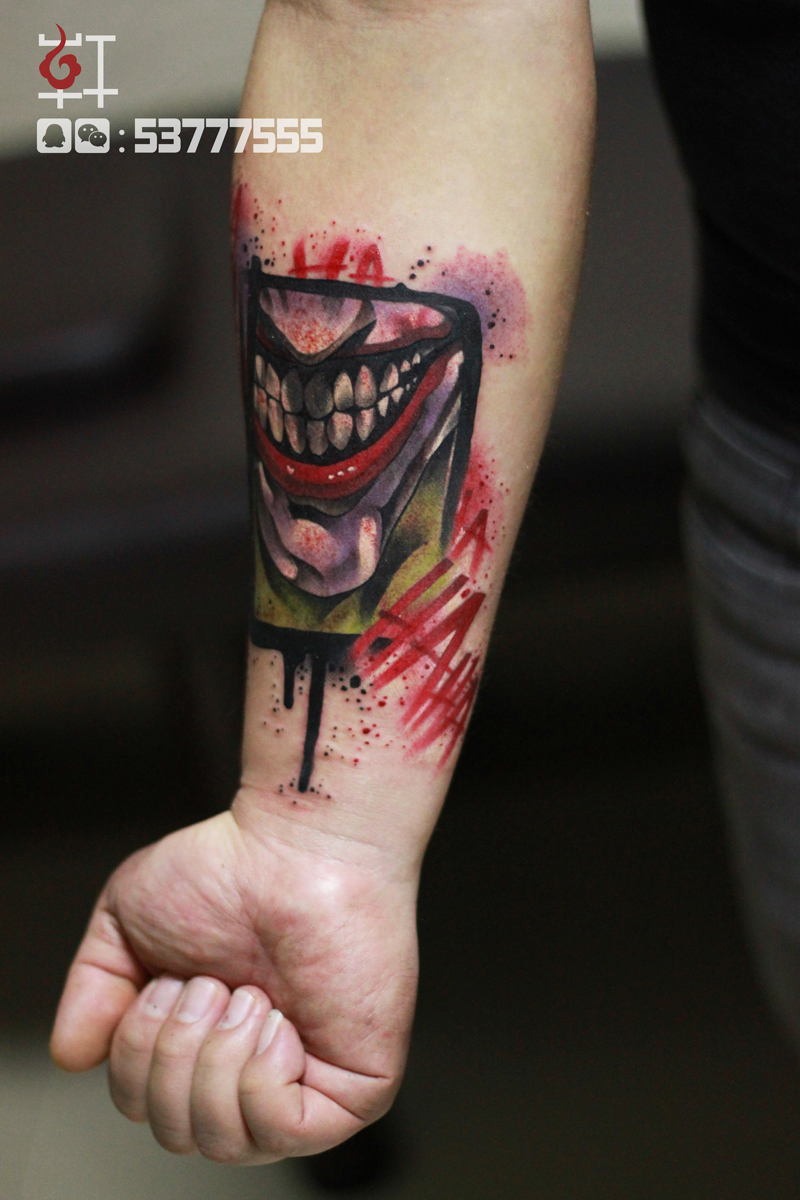HanSutattoo's tweet photo. Joker!
#jokertattoo #joker #tattoo #纹身 #北京纹身 https://t.co/R6nIFnLV3y