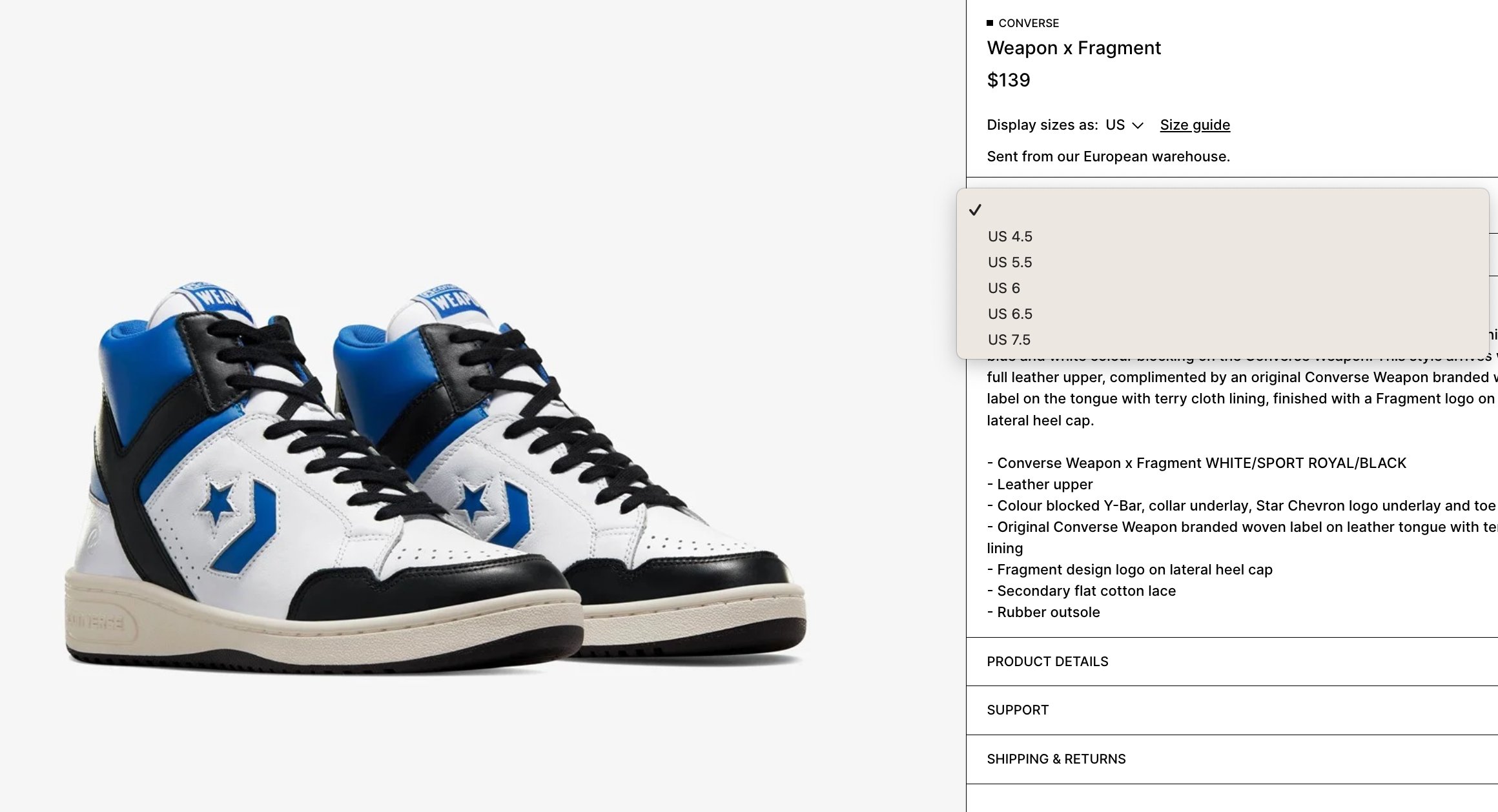 Converse weapon cheap ad