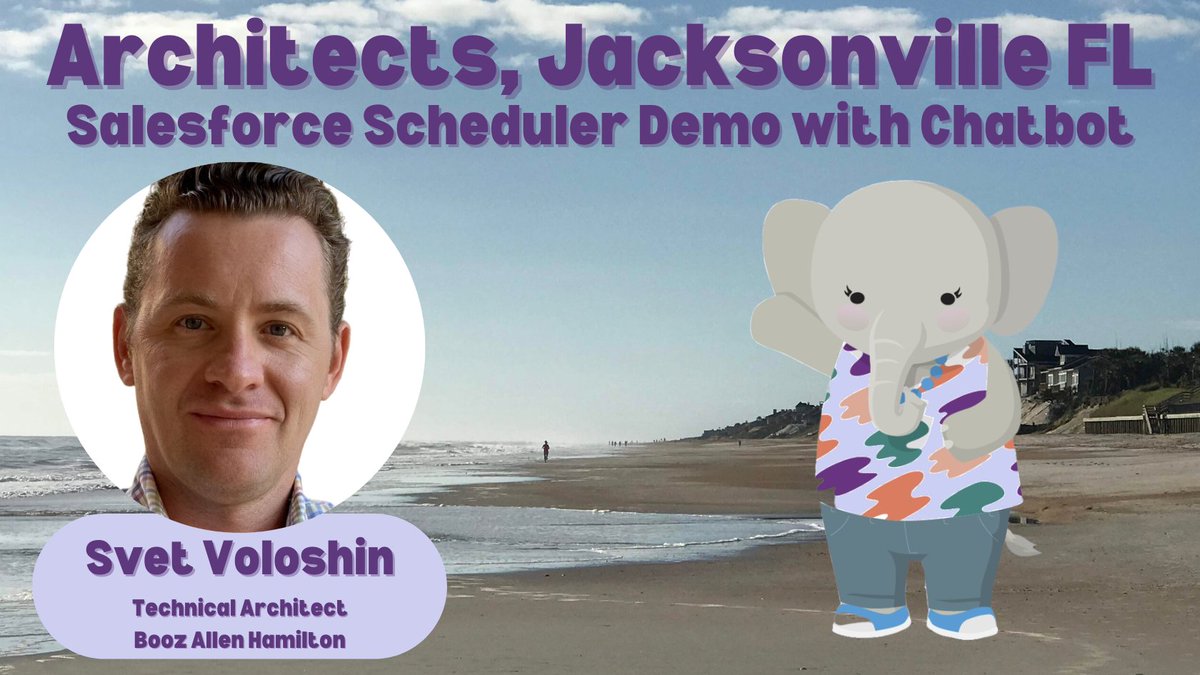 Please join us to see a demo of Salesforce Scheduler with Chatbot by Svet Voloshin. Virtual @ 12:00 PM Eastern US Time on May 30th.

Note: The recording link will be shared on socials later. Please join us live for the Q&amp;A at the end of the session.

trailblazercommunitygroups.com/events/details…