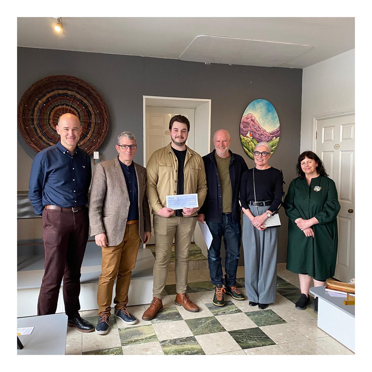 ATU_Connemara's tweet photo. 📢We have a Winner #Outofthewoods
The winning piece in the Joyce's Craft Shop Design &amp; Make Award was made by Matthew Sexton with his scaffold rocking chair. Many congratulations to Matthew and everyone involved in this project.
The exhibition is open until Saturday the 13th May https://t.co/6umavaYglZ
