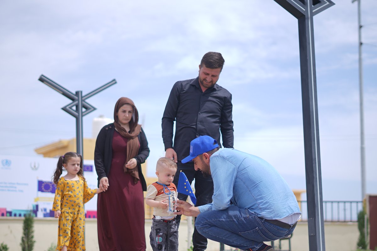 UNHabitatIRAQ's tweet photo. UN-Habitat is committed to continuing its efforts to build resilient, sustainable communities in Iraq and beyond, and we're grateful for the #EUMADAD fund in making it all possible. https://t.co/kGcXBAtYKs