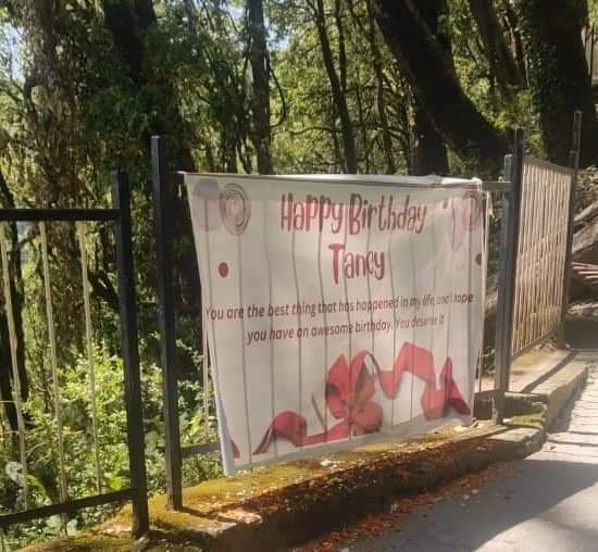 tomar_pee's tweet photo. HPU गर्ल्स हॉस्टल के नजदीक अनोखे तरीके से 'Tancy' को Happy'birthday:

लगे खूबसूरत पोस्टर: 

#HPUShimla #himachalpradesh #tancy #HPU2023 #shimla #happybirthday https://t.co/mT2Baat8ct