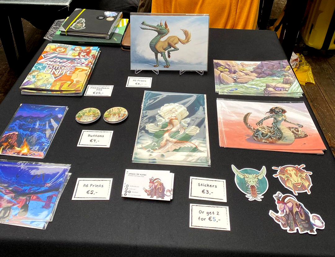 SaskleArt's tweet photo. I'll be at Comics, Art and Beer Rotterdam this Sunday at Rotown! I'm bringing my small prints along with stickers and buttons! 👾
13 May 2023
Comics, Art & Beer @rotownrotterdam
14:00 - 17:00
#comics #rotterdam #stripmarkt #artfair https://t.co/laCKpZv4r5
