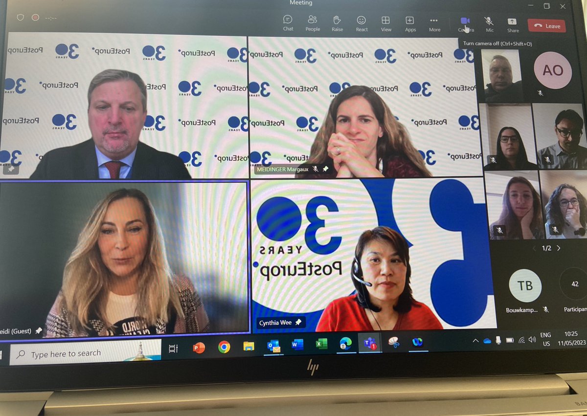 Glad to pronounce the introd. words at the great @PostEurop @WorldCleanupDay webinar, as a prep. for 16 Sept clean-up event, consid. also the new PE #Sustainability Vision. Congrats to all organisers on their way towards a success-story! @margakis @Its_A_Cyn #PostEurop30