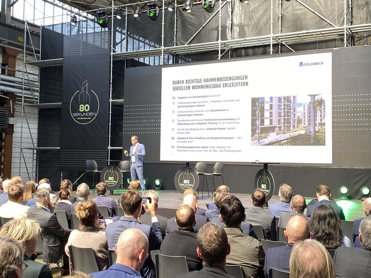 Ein Thema, dass allerorts die Branche umtreibt: serielles Bauen durch eine kluge Vorfertigung. 
Bei #80Sekunden zeigen Unternehmen, was sie schon jetzt erreicht haben, um seriell zu fertigen.