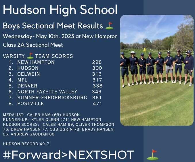 Hudson G/B Golf tweet media