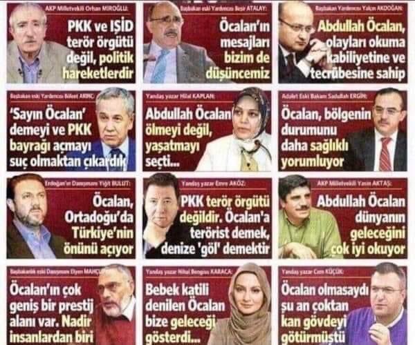 AKP'nin Pkk-Apo Sevgisi
Unuttunuz mu?
Biz Unutmafık.!