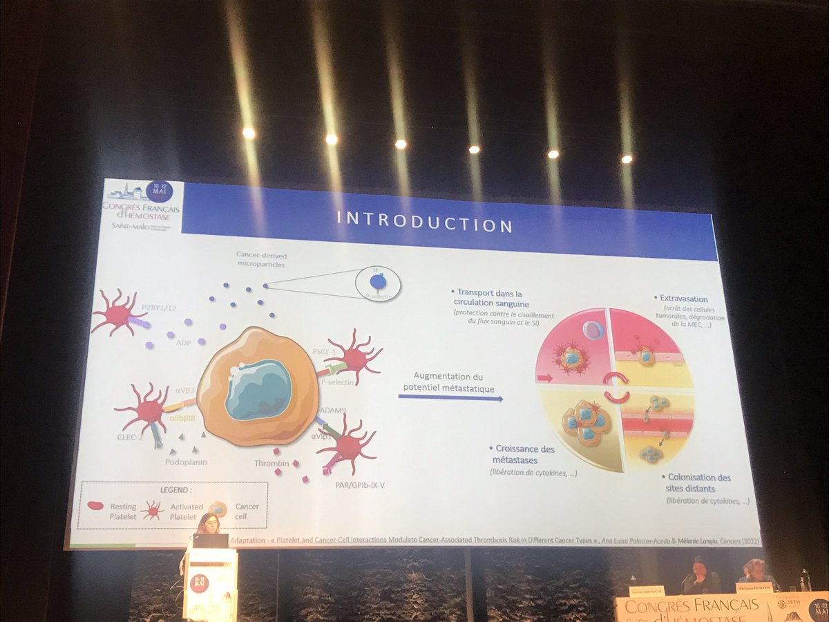 Congrès de la SFTH (@sfth_2025) on Twitter photo <a href="/Melanie_Langiu/">Mélanie Langiu 🎓</a> #TeamDubois nous presente un travail sur plaquettes & cancer!! Session prix #CFH2023!! <a href="/Melanie_Langiu/">Mélanie Langiu 🎓</a> #TeamDubois nous presente un travail sur plaquettes & cancer!! Session prix #CFH2023!!