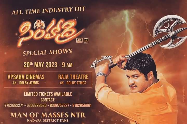 Contact dis Numbers all KADAPA @tarak9999 Anna fans