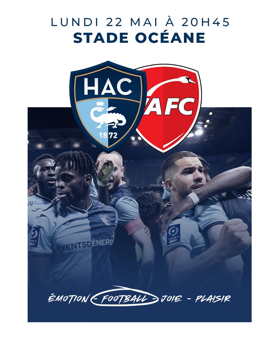 𝐃𝐞́𝐣𝐚̀ 𝟏𝟓 𝟎𝟎𝟎 ! 🥳

Anticipez et réservez dès maintenant votre place pour le match des Ciel&amp;Marine face au <a href="/VAFC/">Valenciennes FC 🦢</a> au <a href="/StadeOceane/">Stade Océane 🏟</a> !

🎟 Pour réserver votre billet : cutt.ly/R6zbJb5