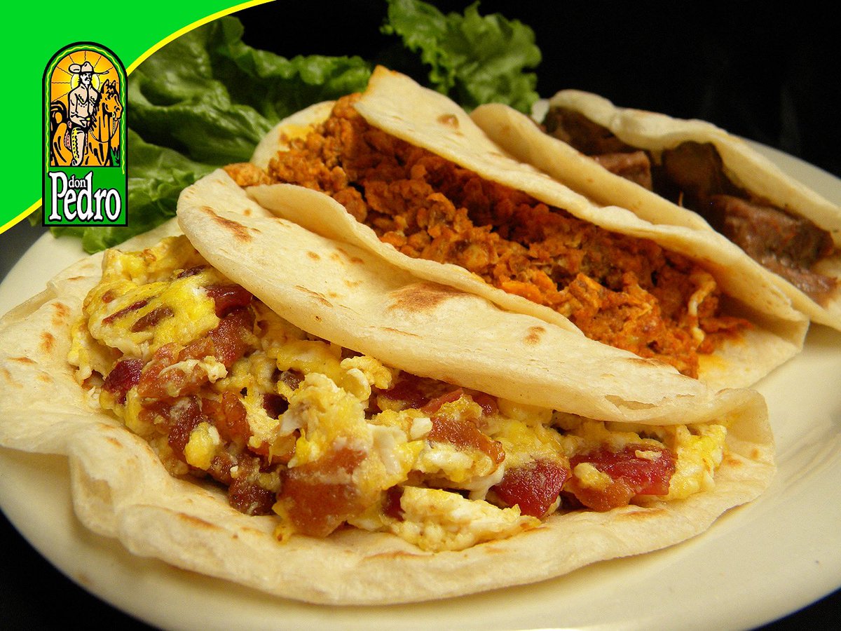 donpedrotx's tweet photo. Come get your taco fix at Don Pedro! Breakfast served Monday-Friday from 8-11am. #breakfasttacos #mexicanfood https://t.co/VuK1XBWiq2